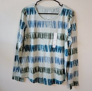 Sonoma Tie-Dye Long Sleeve Shirt